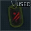 Армейский жетон с отметками USEC (Зелёный)