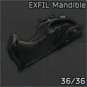 Team Wendy EXFIL Ballistic Mandible (Black)