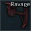 Приклад Lead Star Arms "Ravage" для AR-15 (Красный)