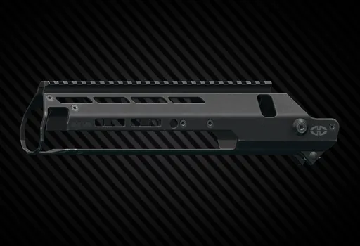 Цевье BLK LBL "ALX Bipod 20" для MDR (Черное)