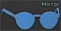 Mirror glasses (Blue)