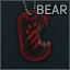 Армейский жетон с отметками BEAR (Старый)
