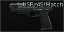 USP .45 Match
Цена обвесов: 76 620₽ USP .45 Match