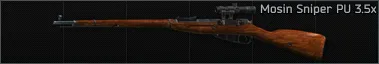 Mosin Sniper PU 3.5x
Цена обвесов: 19 992₽ Mosin Sniper PU 3.5x