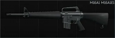 M16A1 M16A1E1 M16A1 M16A1E1