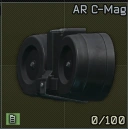 Барабанный магазин Beta "C-Mag" на 100 патронов 5.56x45 для AR-15