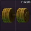Золотая гантель Mazoni