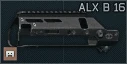 Цевье BLK LBL "ALX Bipod 16" для MDR (Черное)