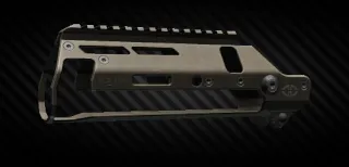 Цевье BLK LBL "ALX Bipod 16" для MDR (FDE)