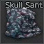Нижняя полумаска (Skull Santa)