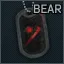 Армейский жетон с отметками BEAR (Феррум)
