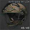AirFrame M-LOK Helmet Crye Precision Coyote SOF Standart AirFrame M-LOK Helmet Crye Precision Coyote SOF Standart