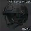 AirFrame M-LOK Helmet Crye Precision Black Standart