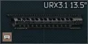Цевье KAC "URX 3.1" длиной 13.5 дюймов для AR-10 (Черное)