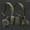 Разгрузочный жилет LBT-1961A Load Bearing Chest Rig (MultiCam)