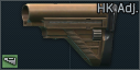 Регулируемый приклад HK для HK417 и совместимых