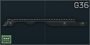 Крепление для прицелов для HK G36C