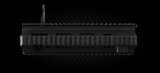 Цевье Quad Rail со складной мушкой для HK 416