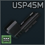 Компенсатор Match для HK USP .45 ACP