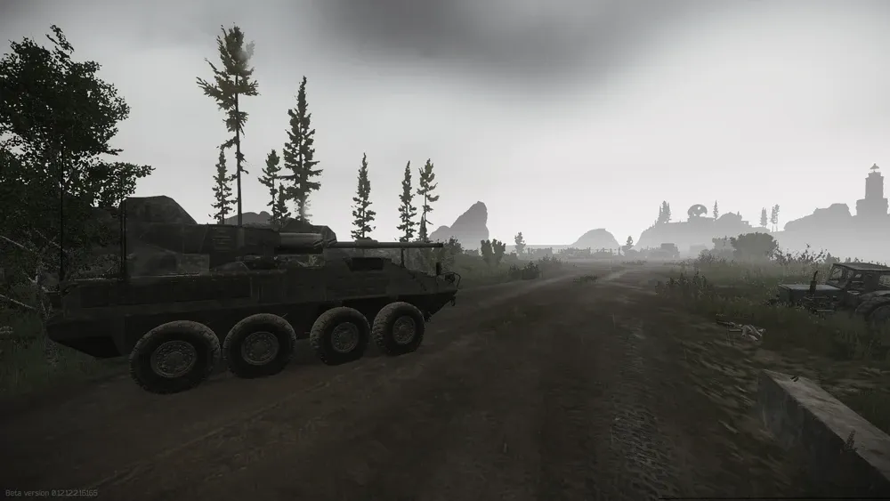 Первый Stryker — на юге, на дороге к маяку